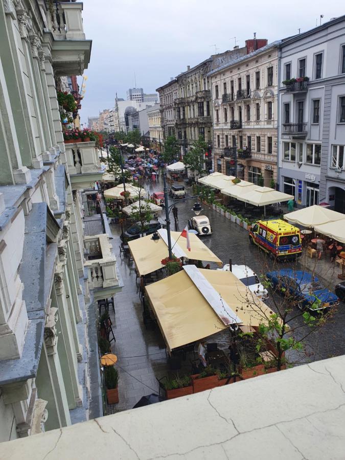 Prestige Aparthotel Piotrkowska 82 - Wyjatkowy Widok Na Deptak Лодзь Екстер'єр фото